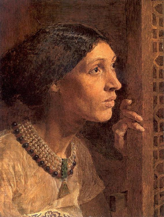 Moore, Albert Joseph The Mother of Sisera Looked out a Window